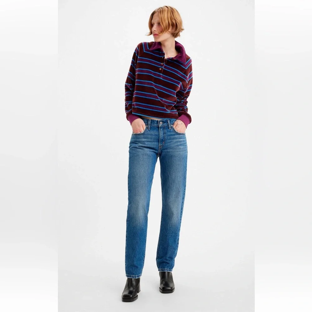 NWT Levis Middy Straight Jeans - Picture 1 of 12